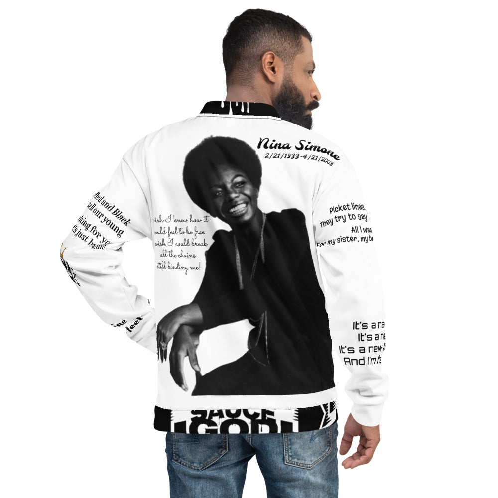Sauce God Nina Simone Bomber Jacket