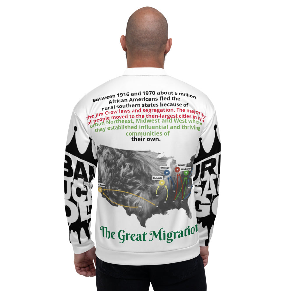 Sauce God Great Migration Bomber Jacket