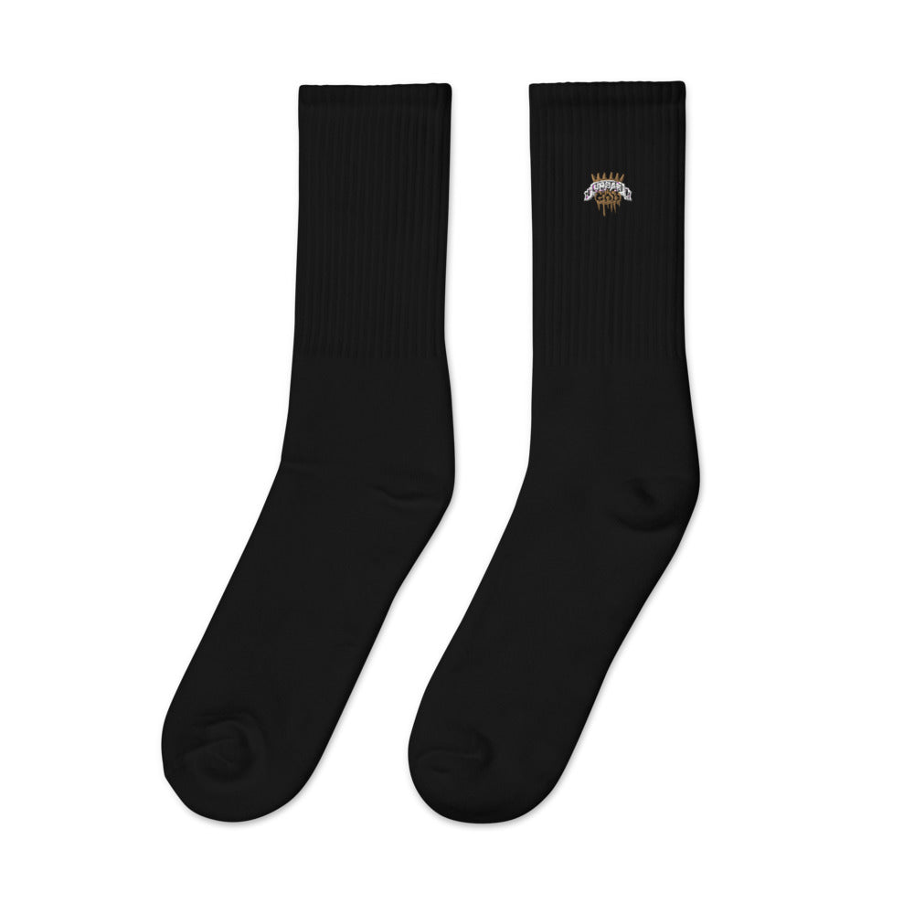 Sauce God Embroidered socks