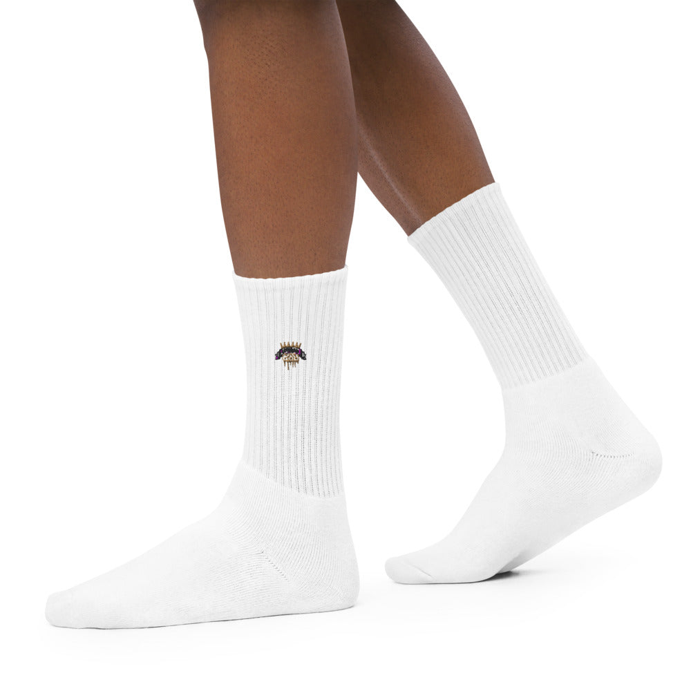 Sauce God Embroidered socks