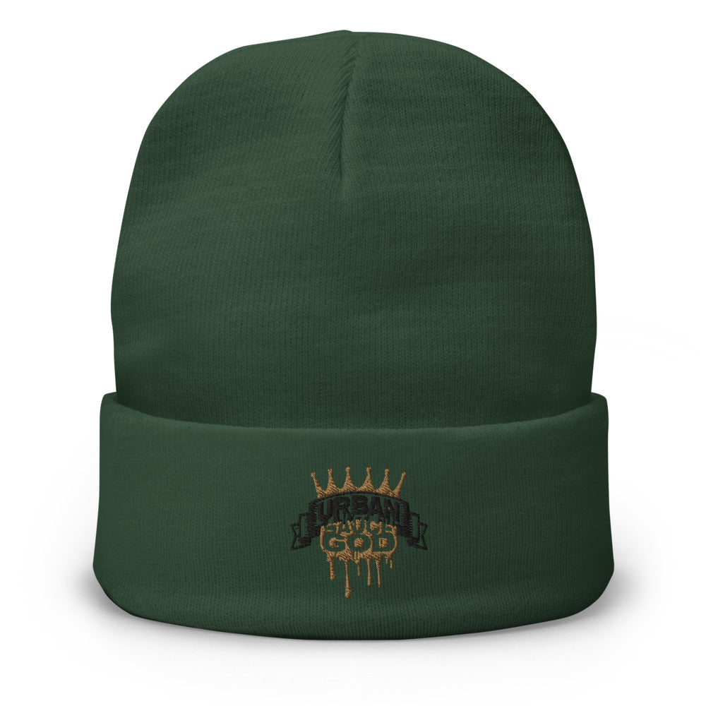 Sauce God Embroidered Beanie