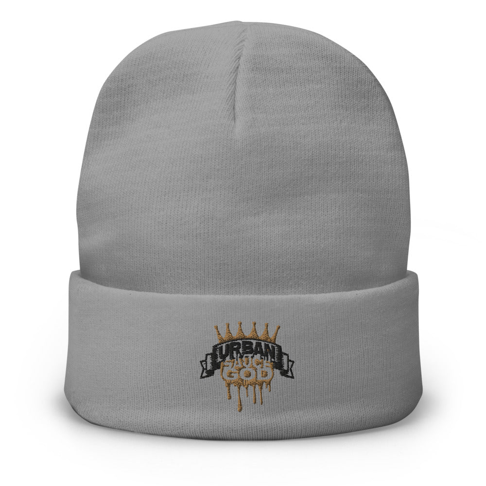 Sauce God Embroidered Beanie