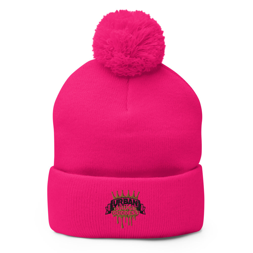 Sauce Goddess Pom-Pom Beanie