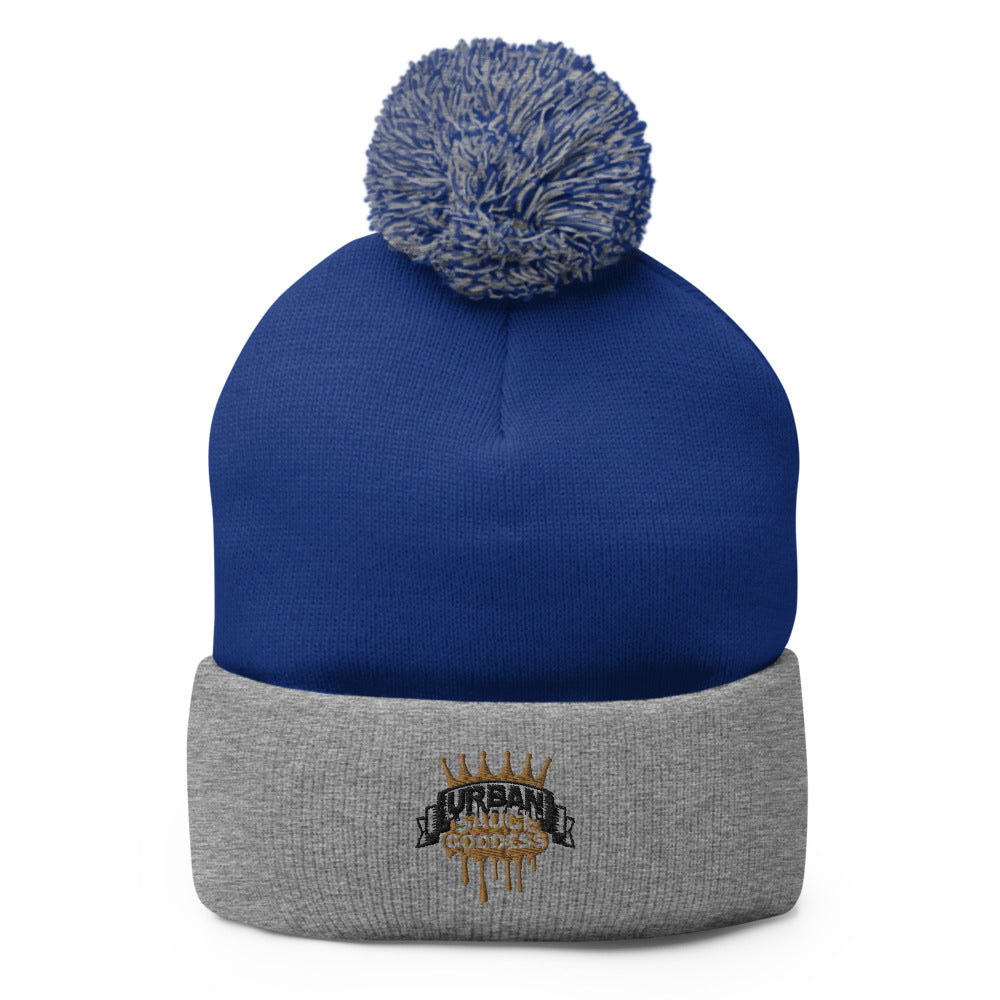 Sauce Goddess Pom-Pom Beanie
