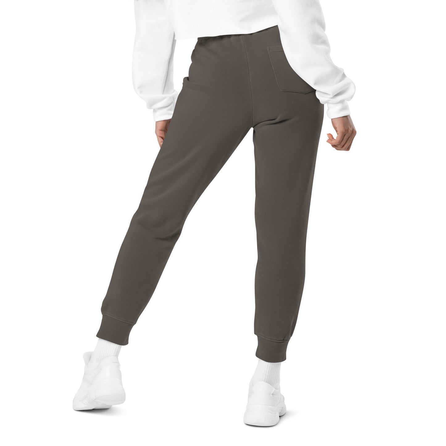 Sauce Goddess black logo pigment-dyed sweatpants