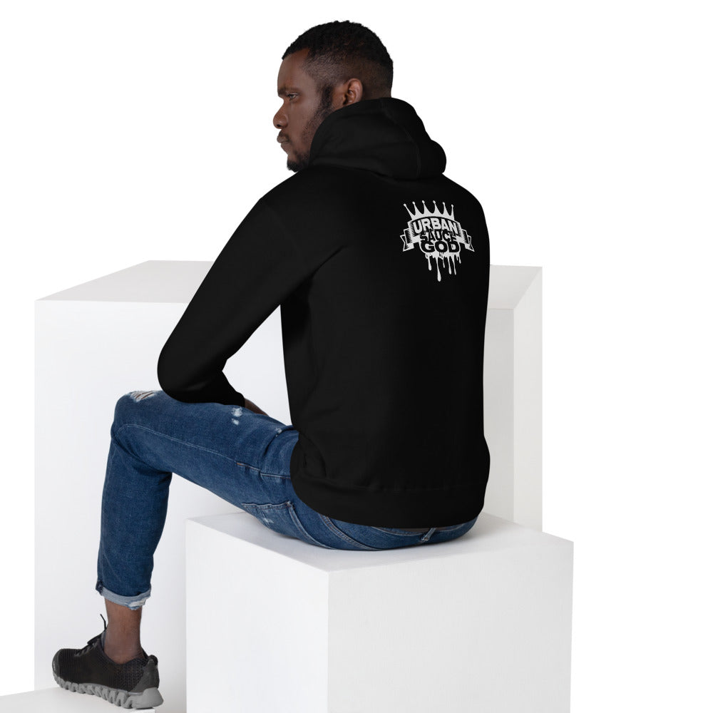 Sauce God Black Hoodie-Fatherhood