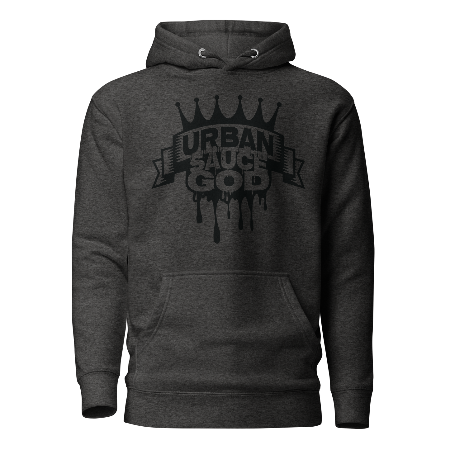 Sauce God Black Logo Hoodie