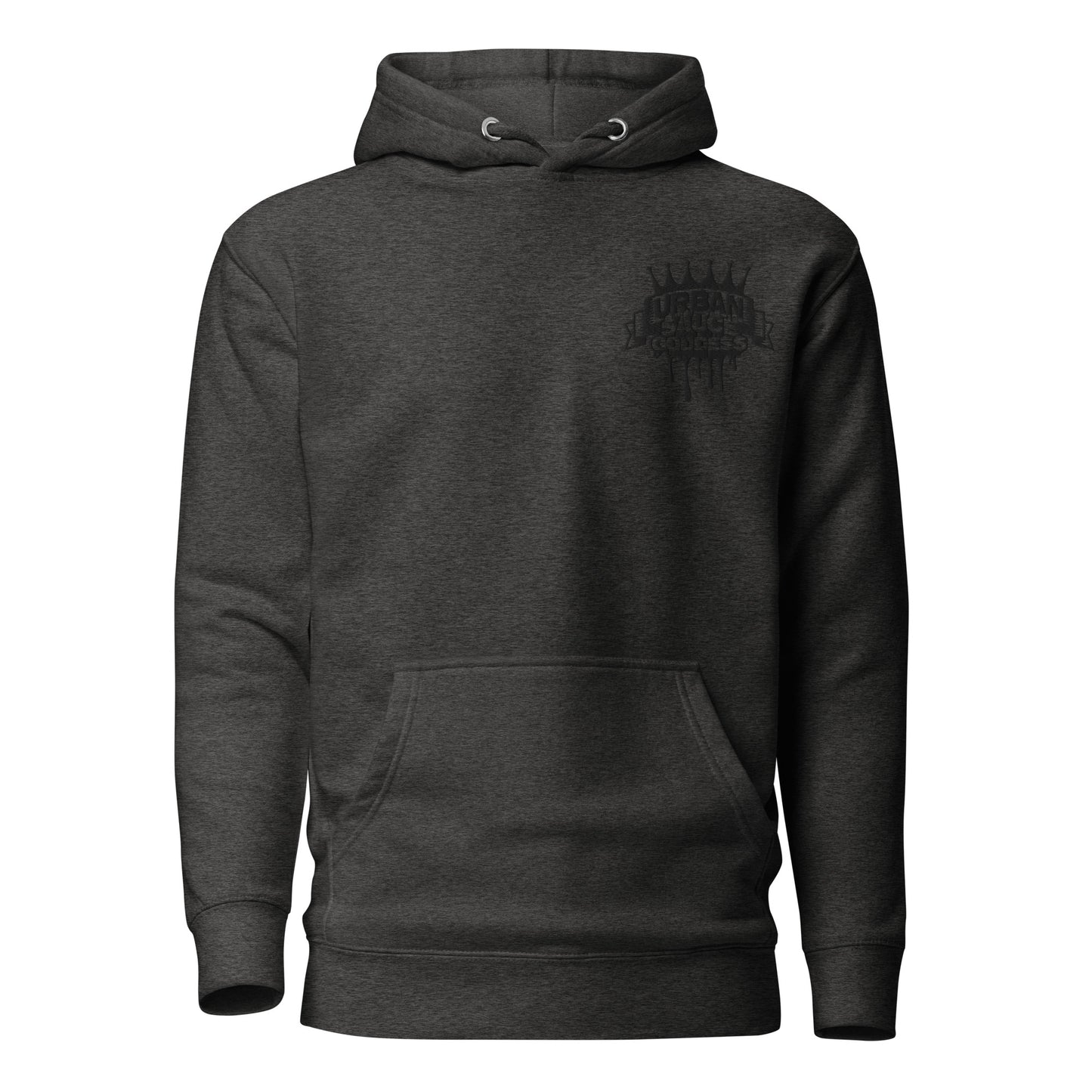Sauce Goddess Black Embroidered Logo Hoodie