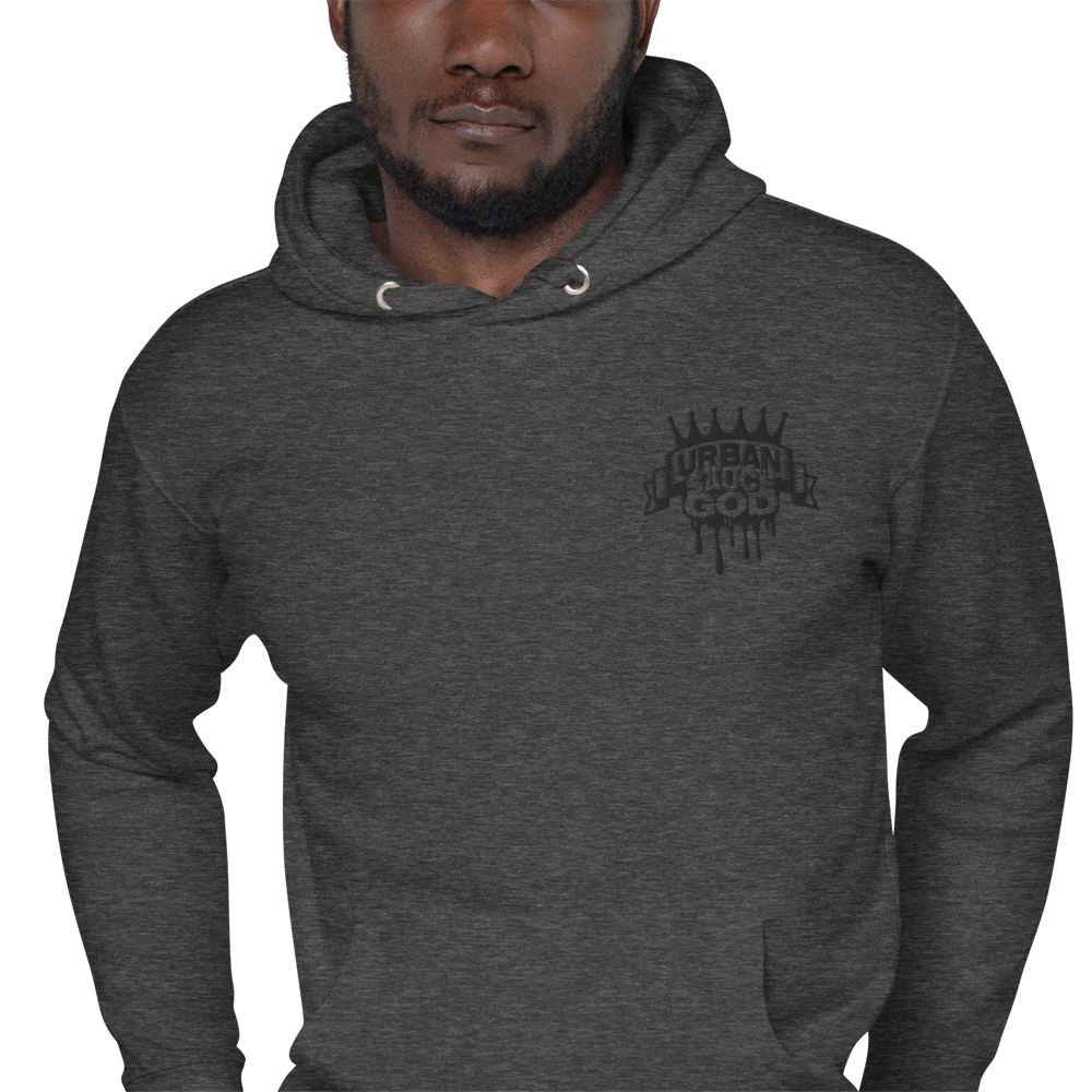 Sauce God Black Embroidered Logo Hoodie