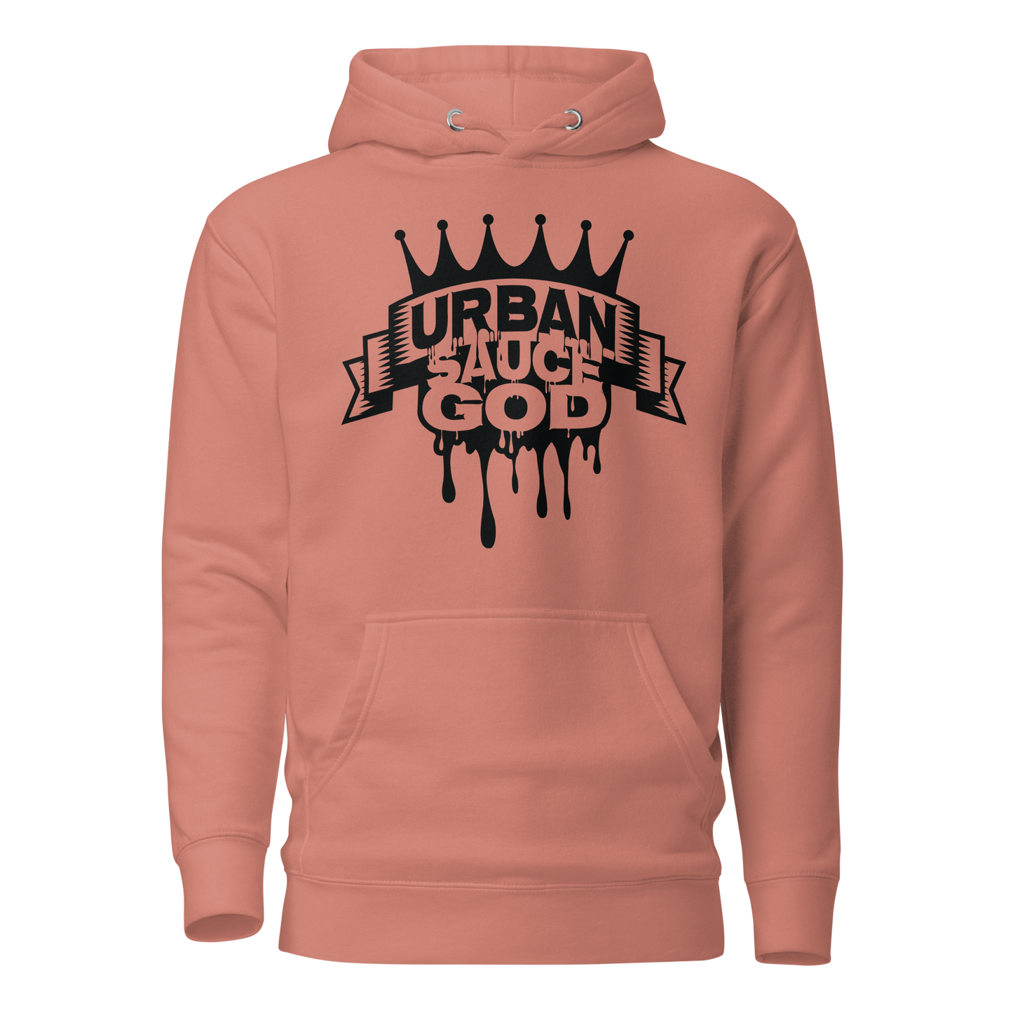 Sauce God Black Logo Hoodie