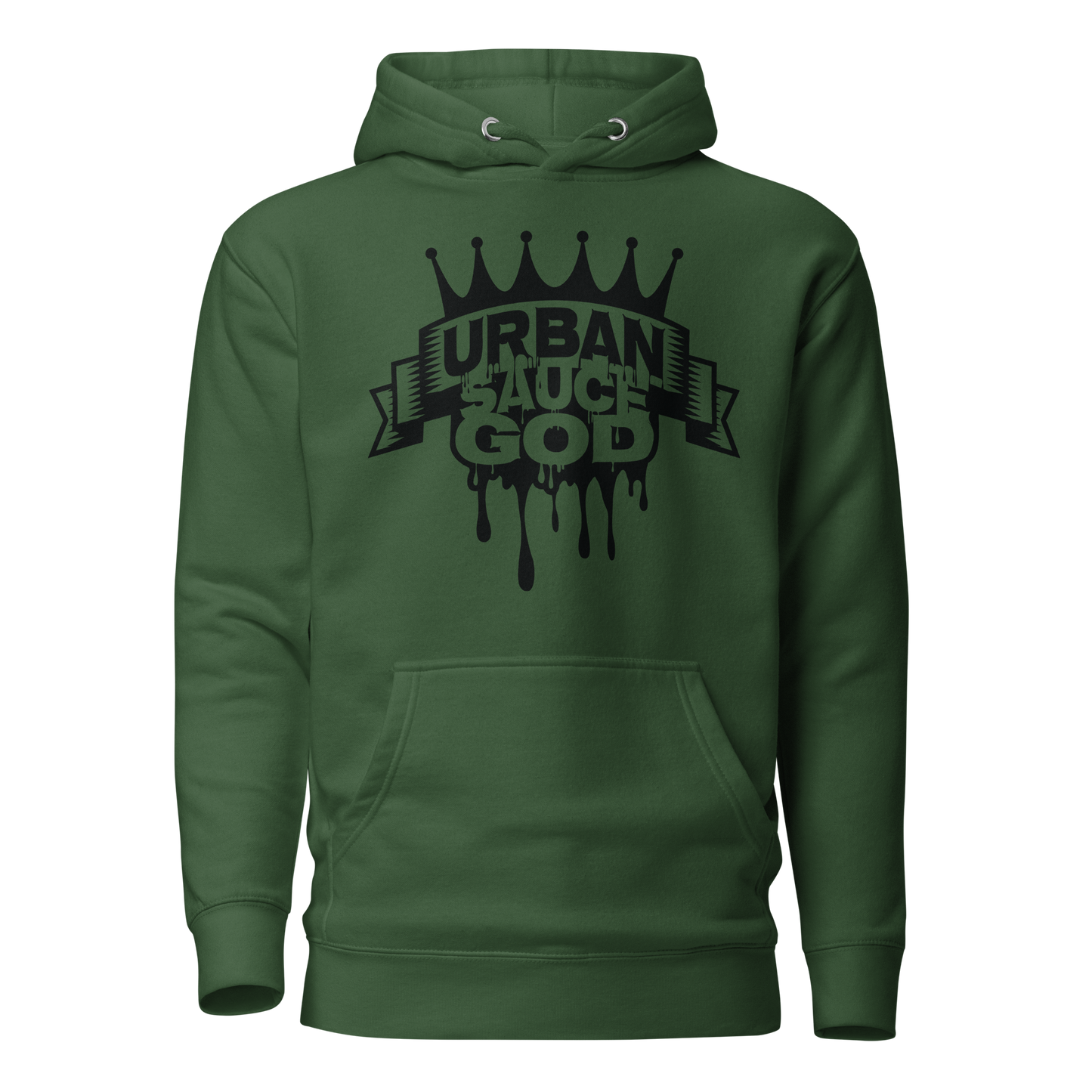 Sauce God Black Logo Hoodie