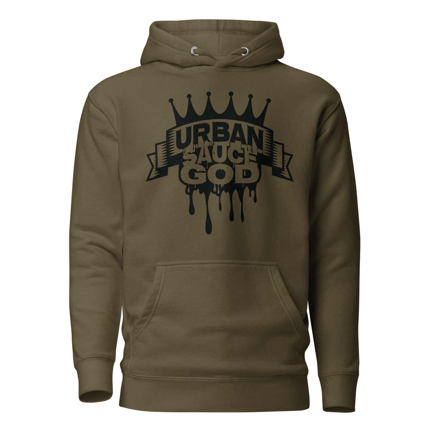 Sauce God Black Logo Hoodie