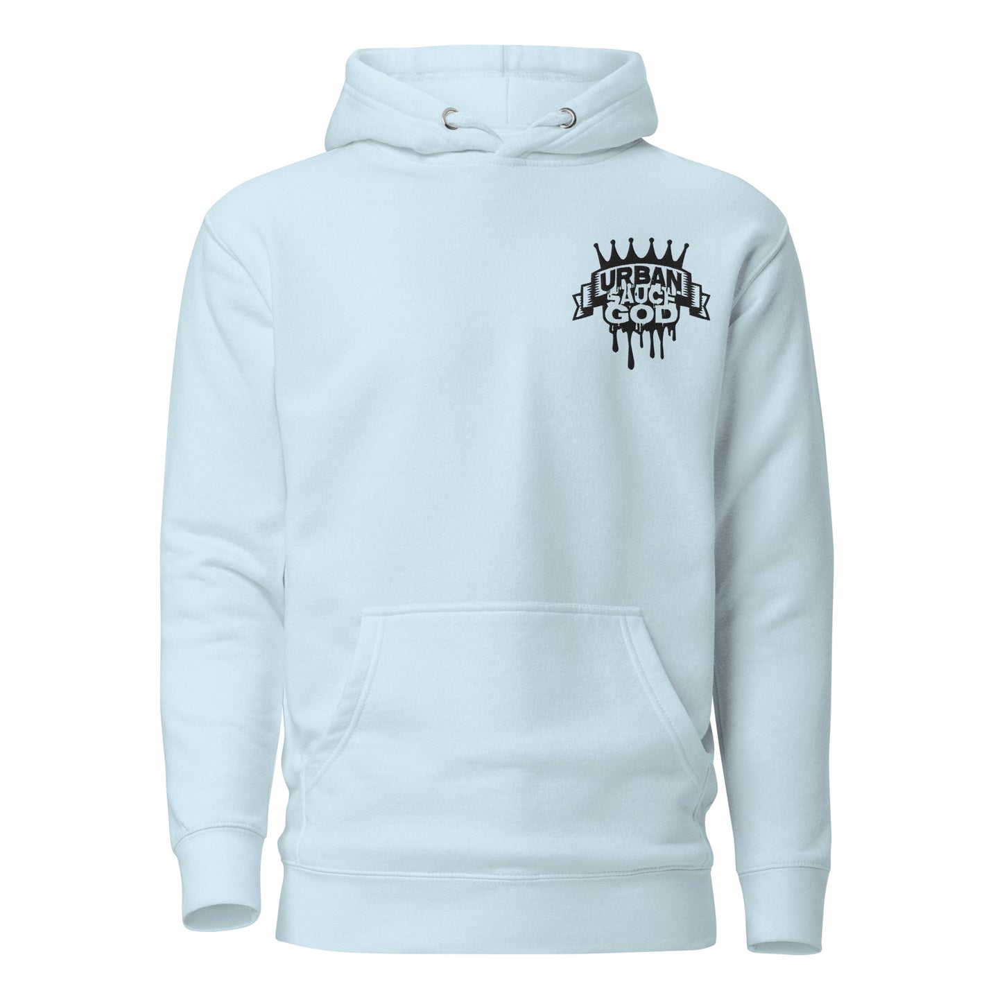 Sauce God Black Embroidered Logo Hoodie