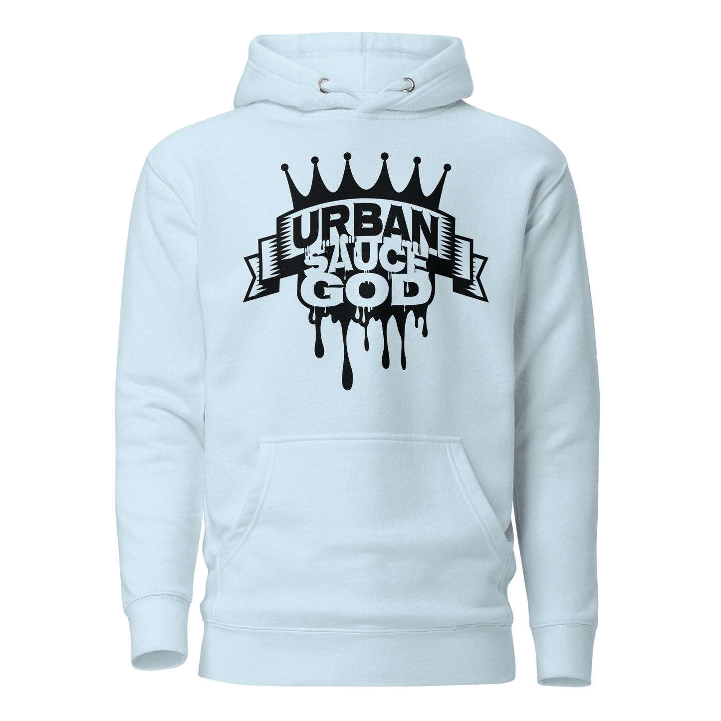 Sauce God Black Logo Hoodie