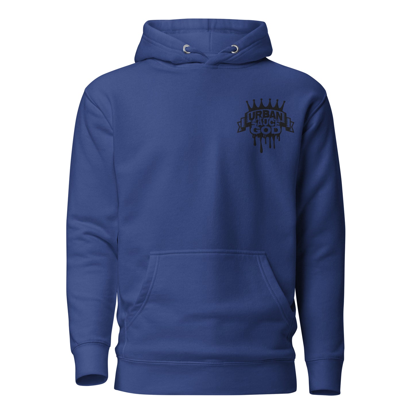 Sauce God Black Embroidered Logo Hoodie