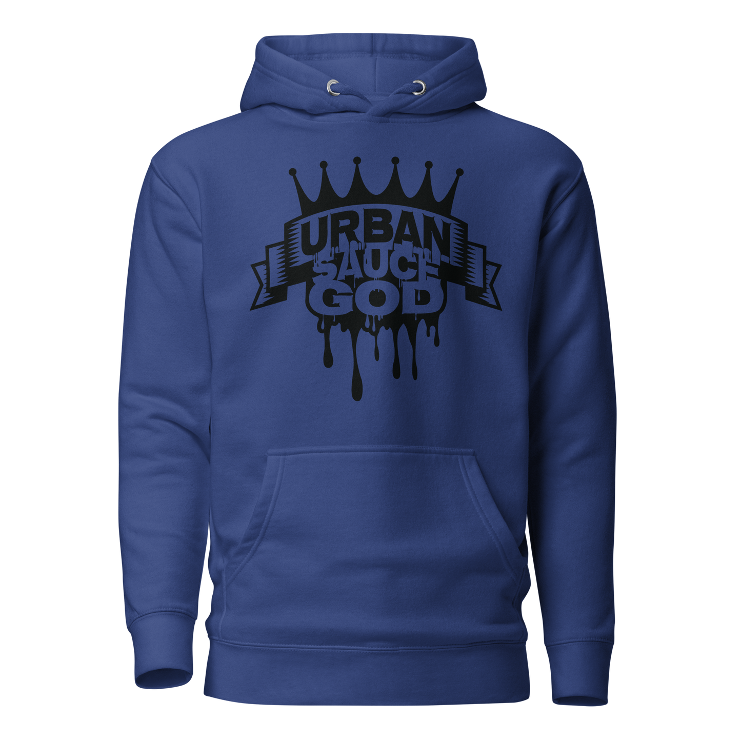 Sauce God Black Logo Hoodie