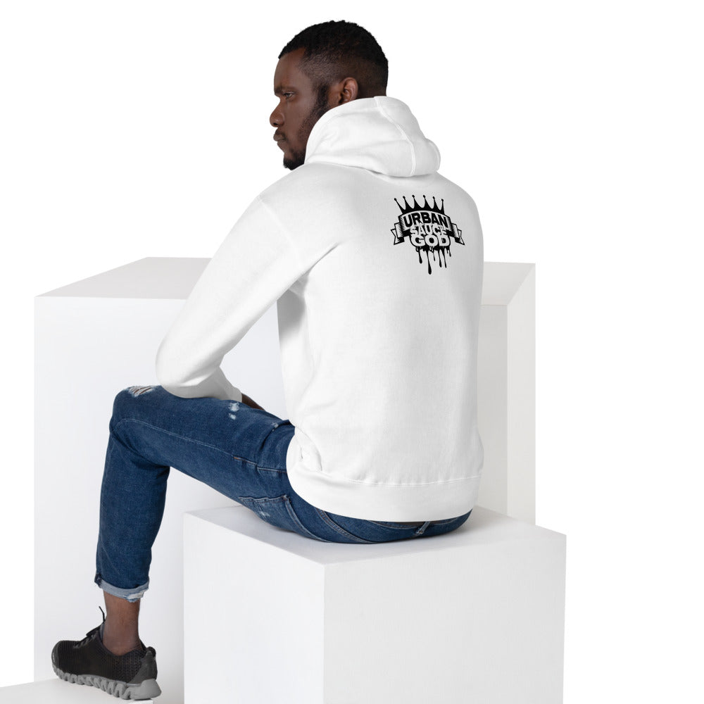 Sauce God White Hoodie-Parenthood
