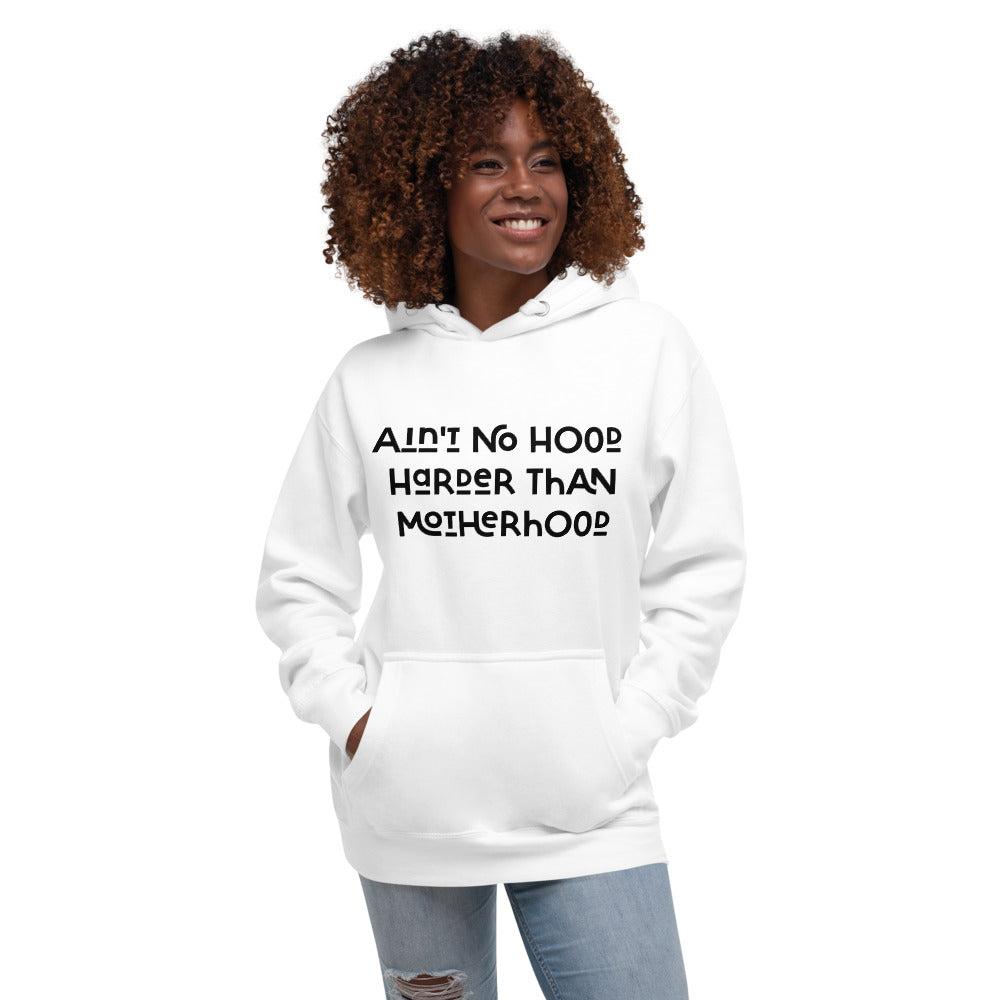 Sauce Goddess White Hoodie-Motherhood