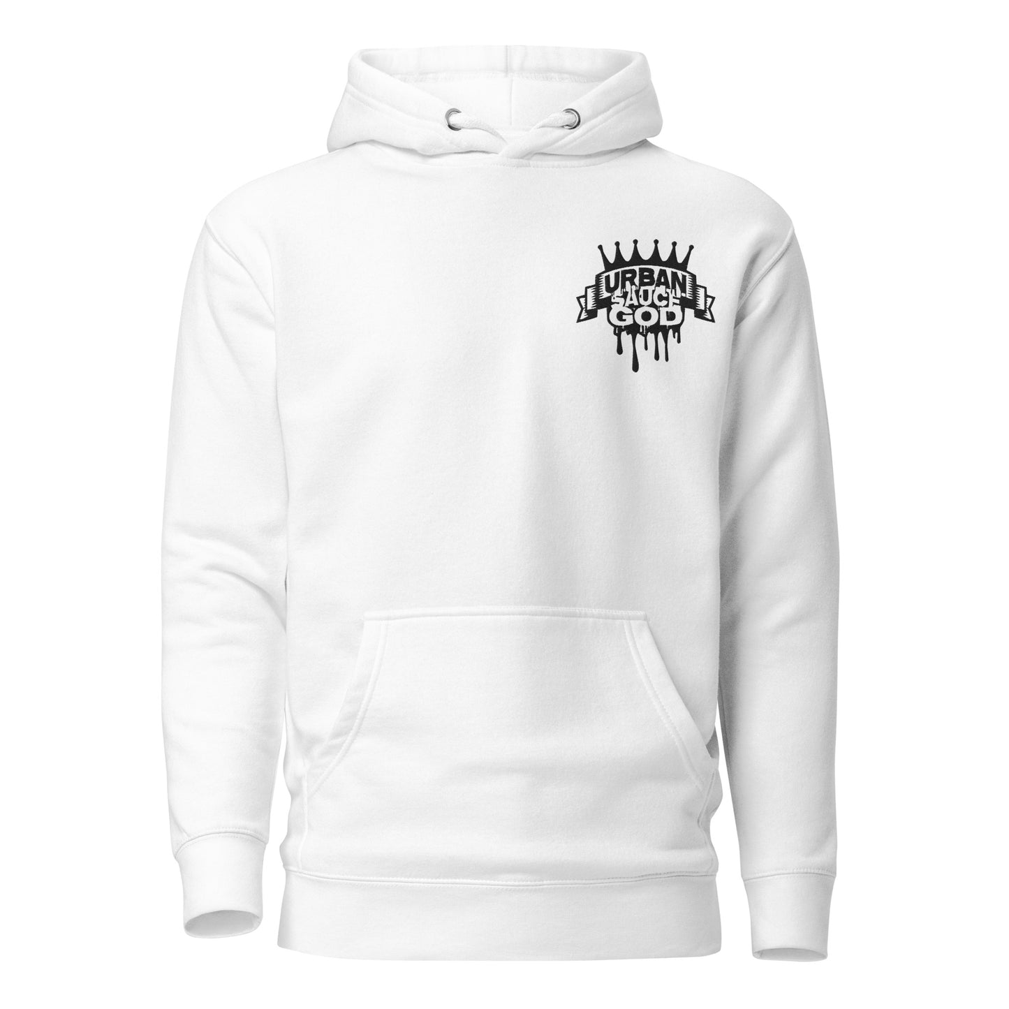 Sauce God Black Embroidered Logo Hoodie
