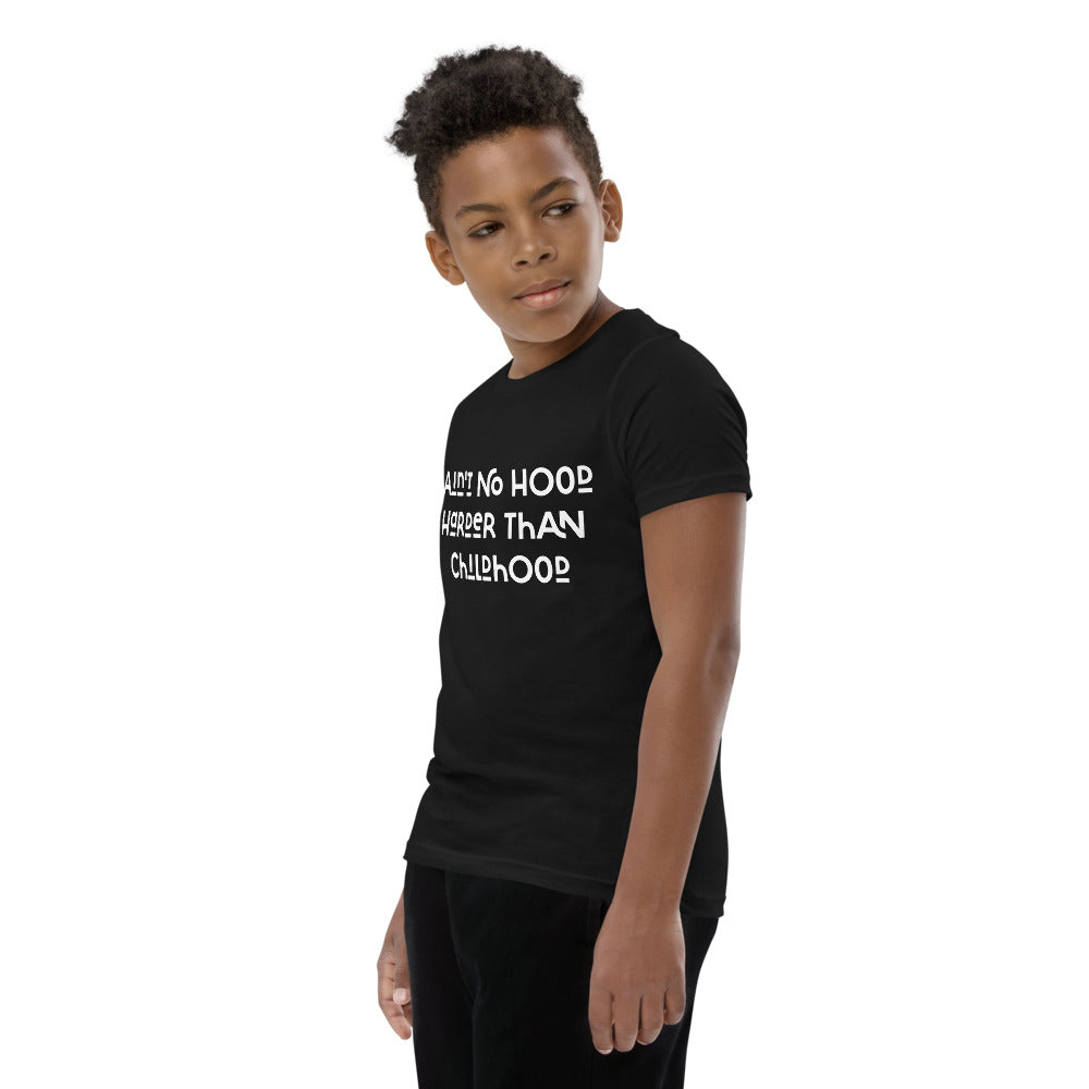 Lil' Sauce God Black Short Sleeve T-Shirt-Childhood
