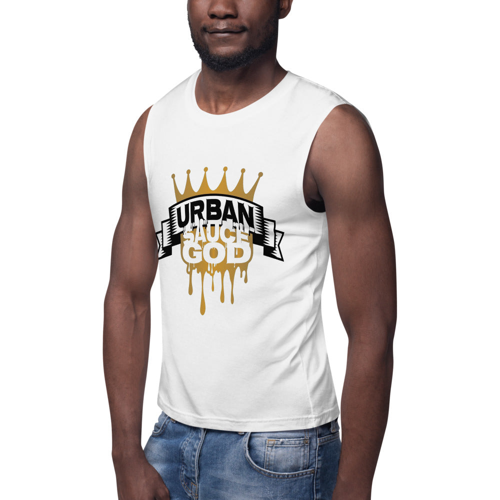 Sauce God Muscle logo Shirt