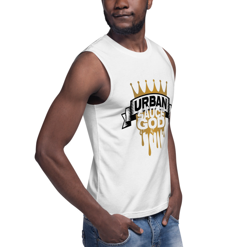 Sauce God Muscle logo Shirt