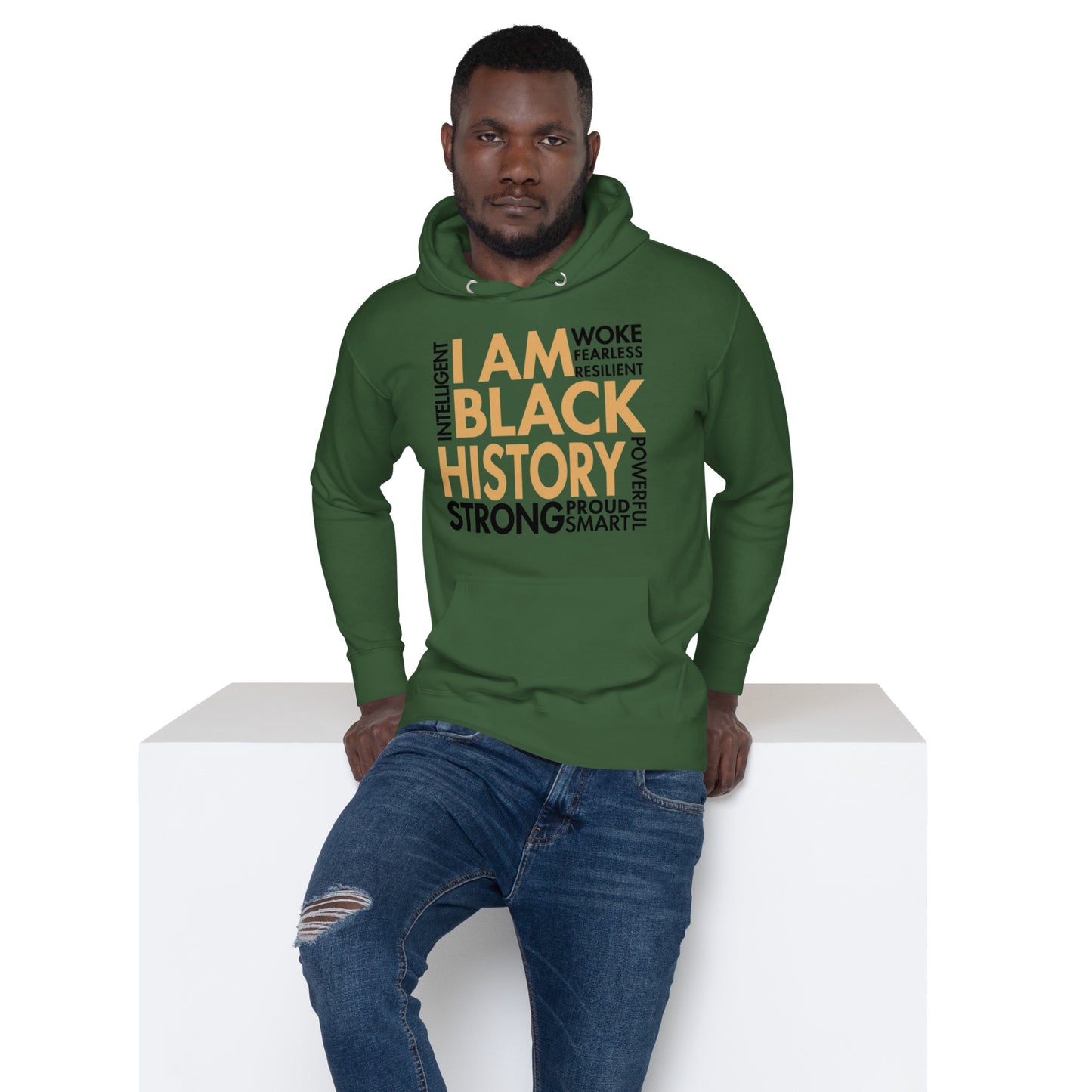 Sauce God I Aam Black History Hoodie