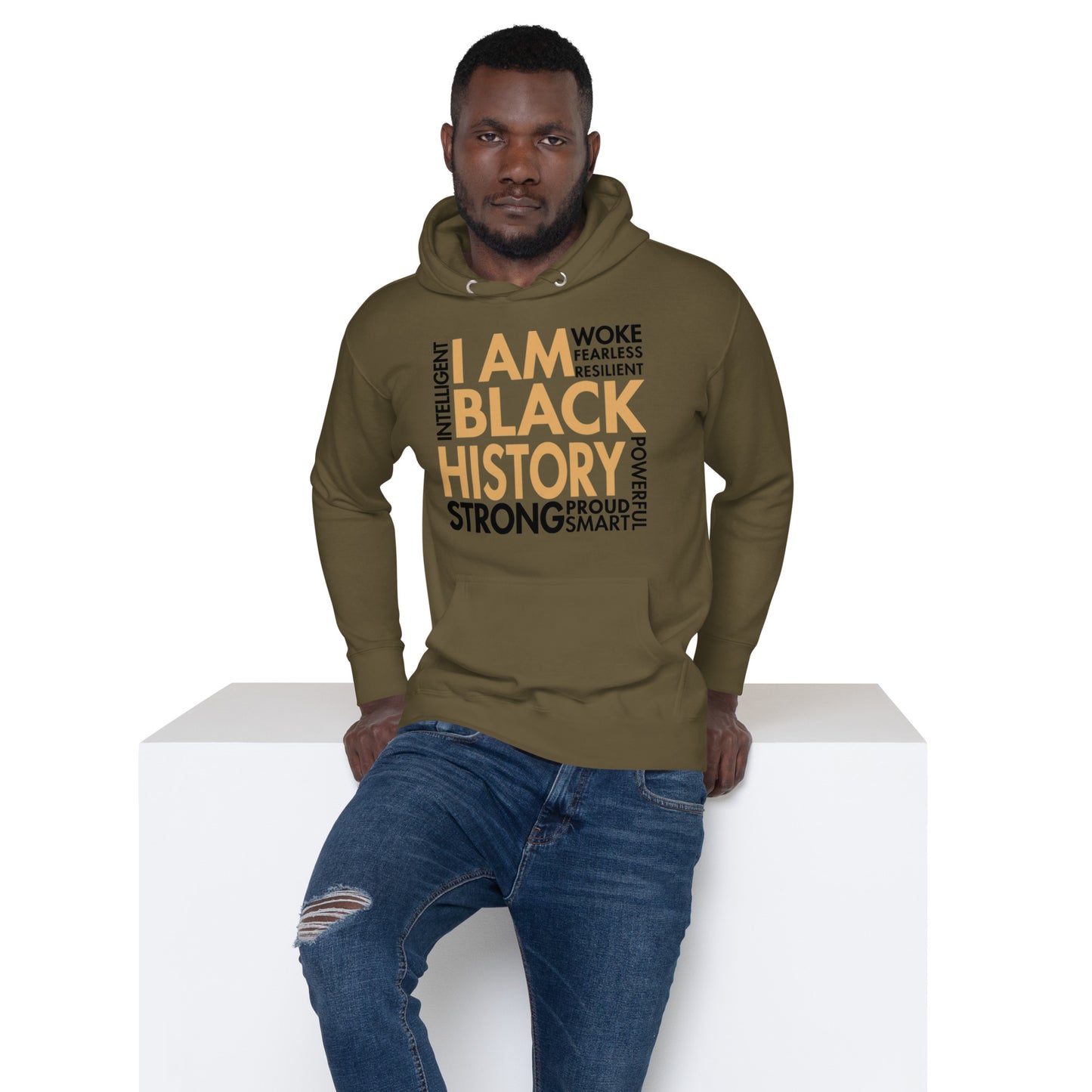 Sauce God I Aam Black History Hoodie