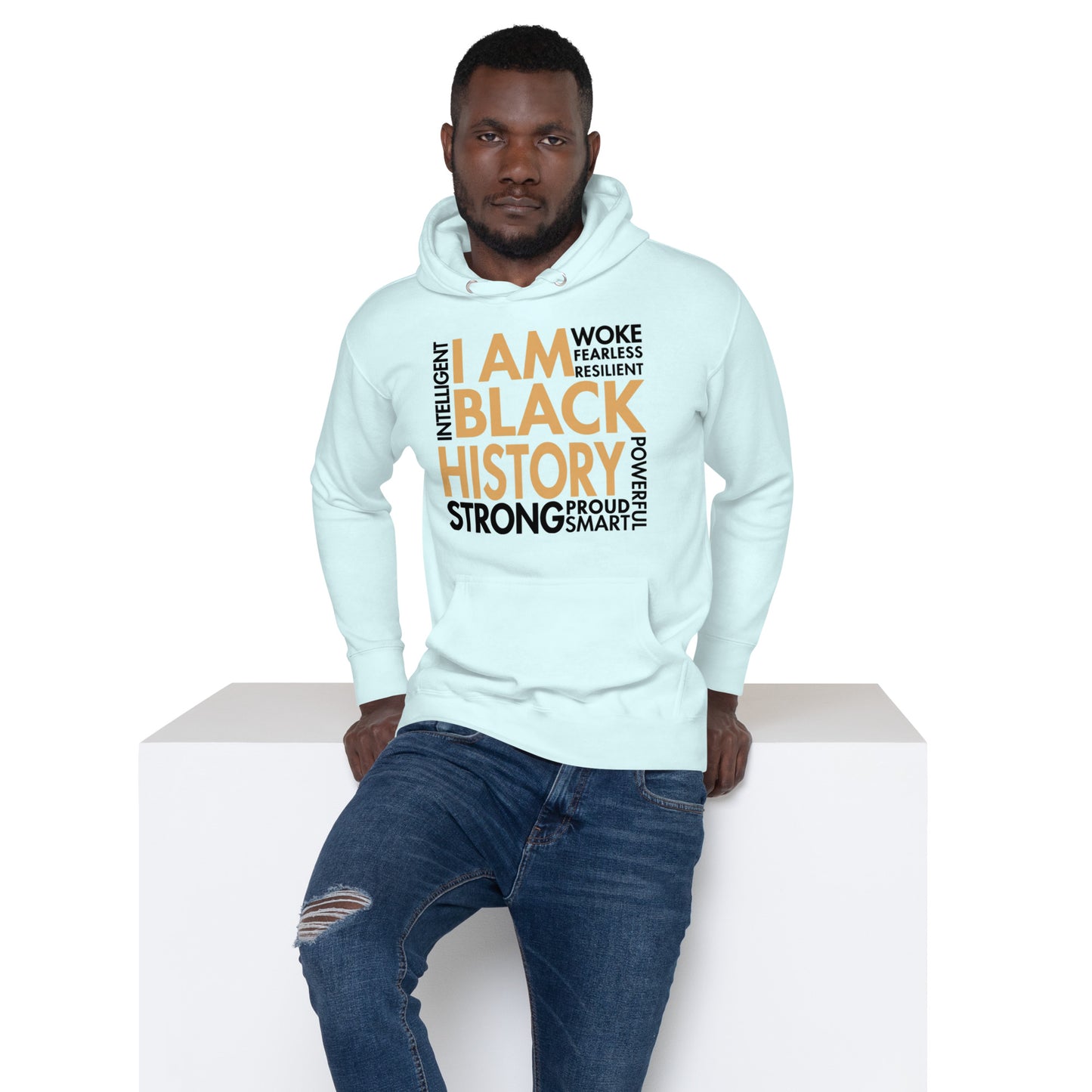 Sauce God I Aam Black History Hoodie