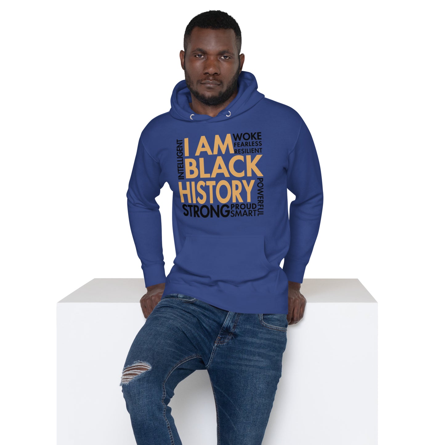 Sauce God I Aam Black History Hoodie